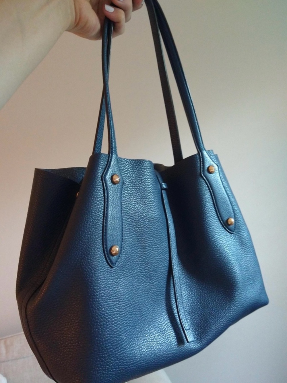 Annabel Ingall Isabella Women's Leather Tote in Teal
